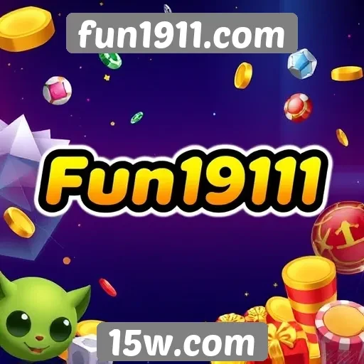 Diversidade de jogos disponíveis no fun1911.com